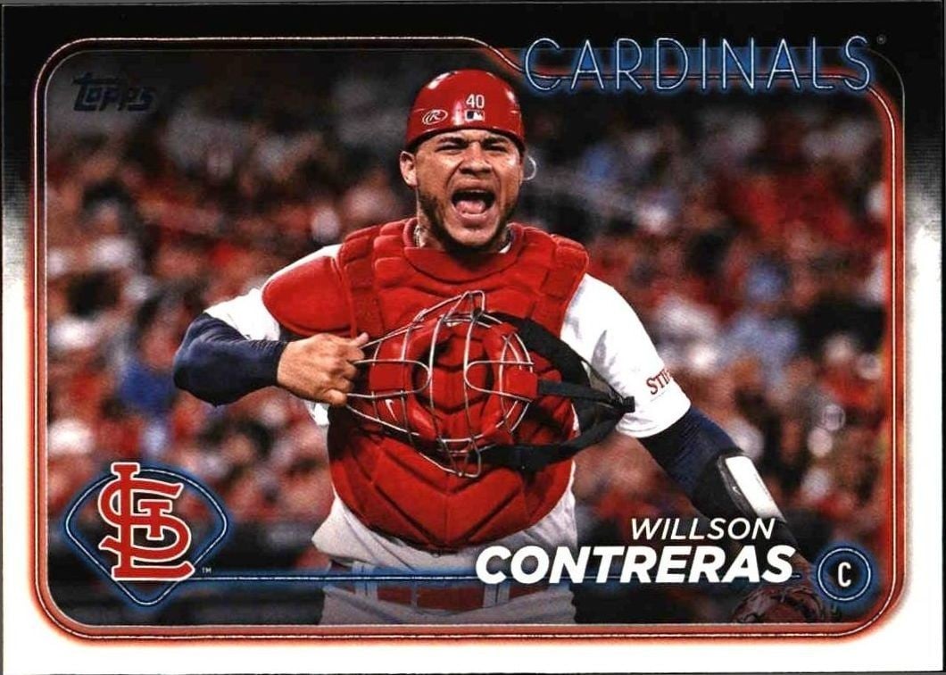 Willson Contreras 2024 Topps Willson Contreras #296 baseball trading card front