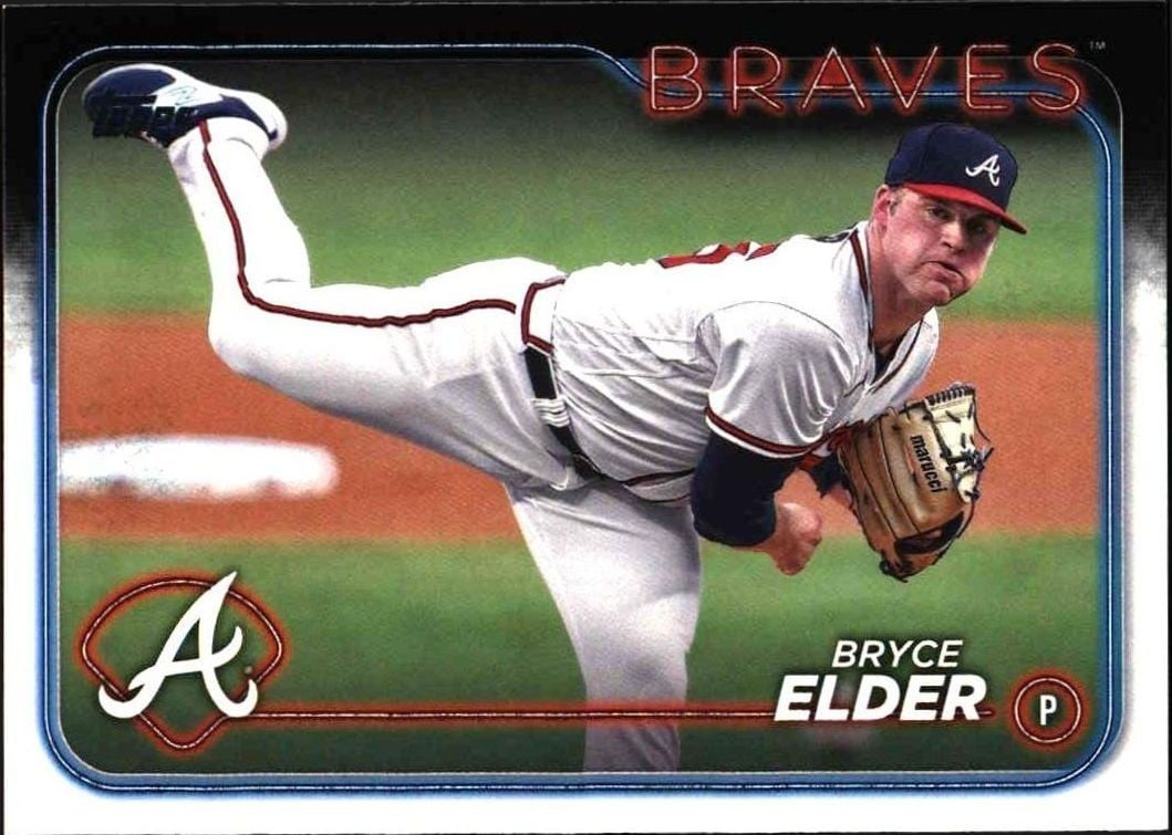 Bryce Elder 2024 Topps Bryce Elder #48 baseball trading card front