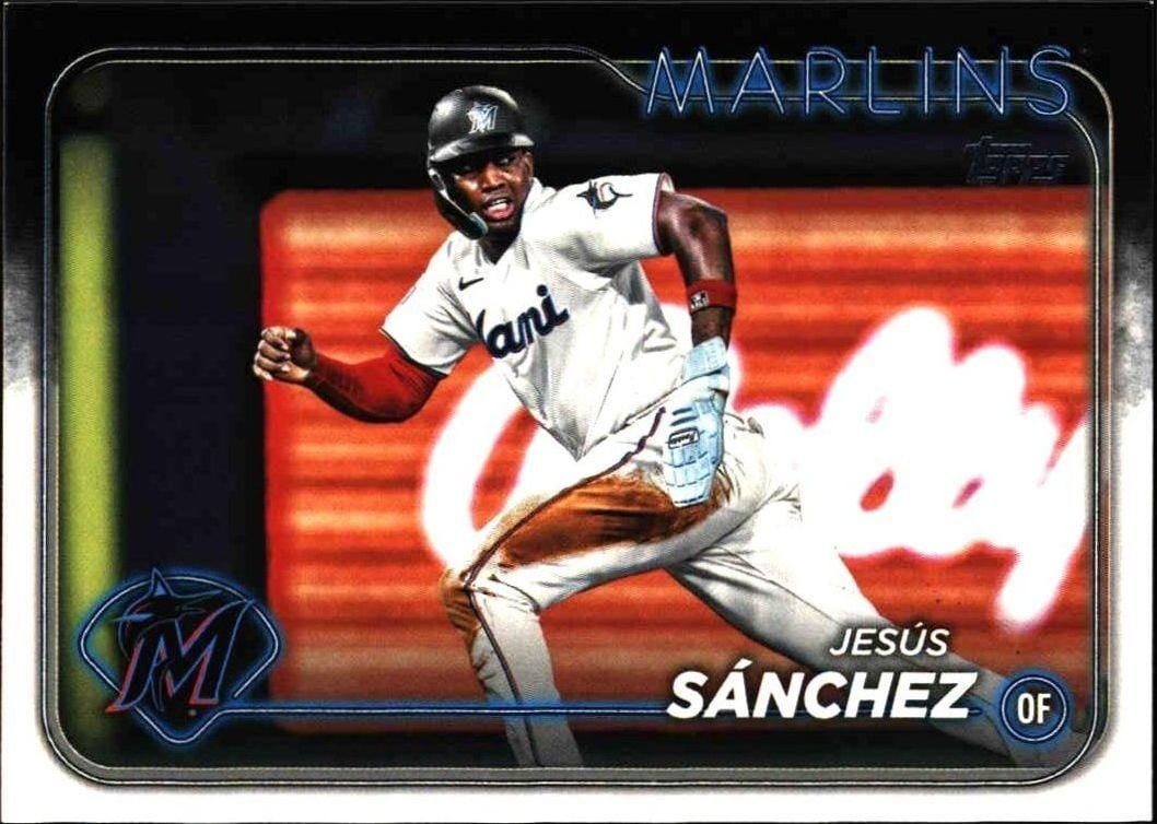 2024 Topps Series 2 Jesú Sánchez #580 trading card