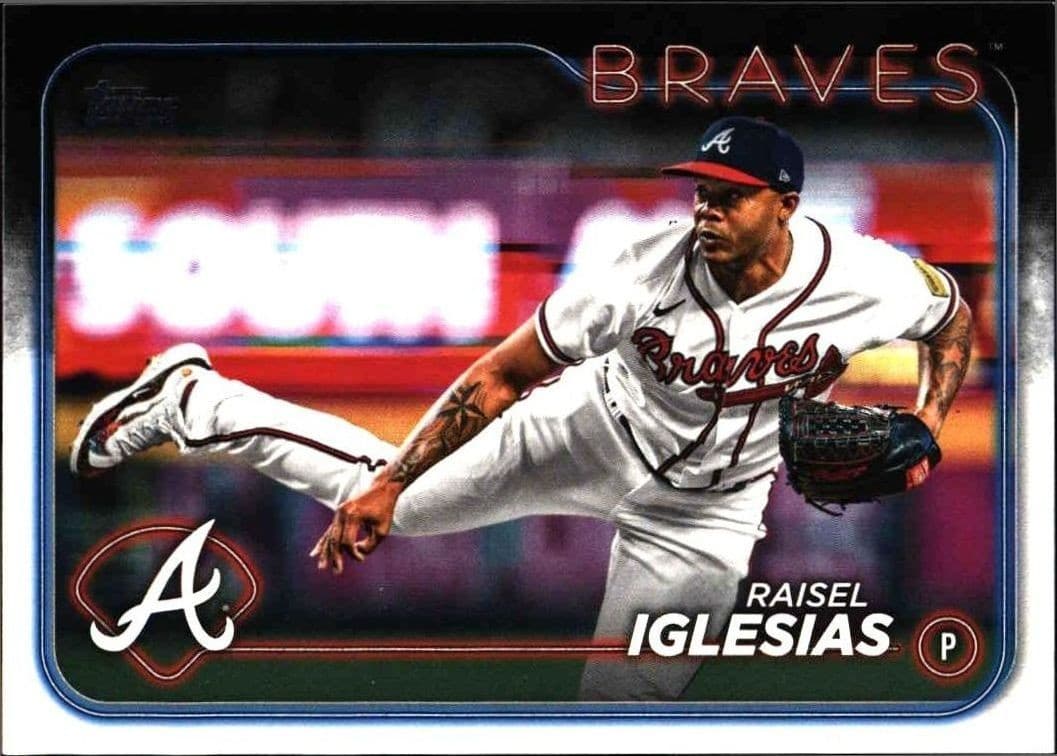 2024 Topps Series 2 Raisel Iglesias #396 trading card