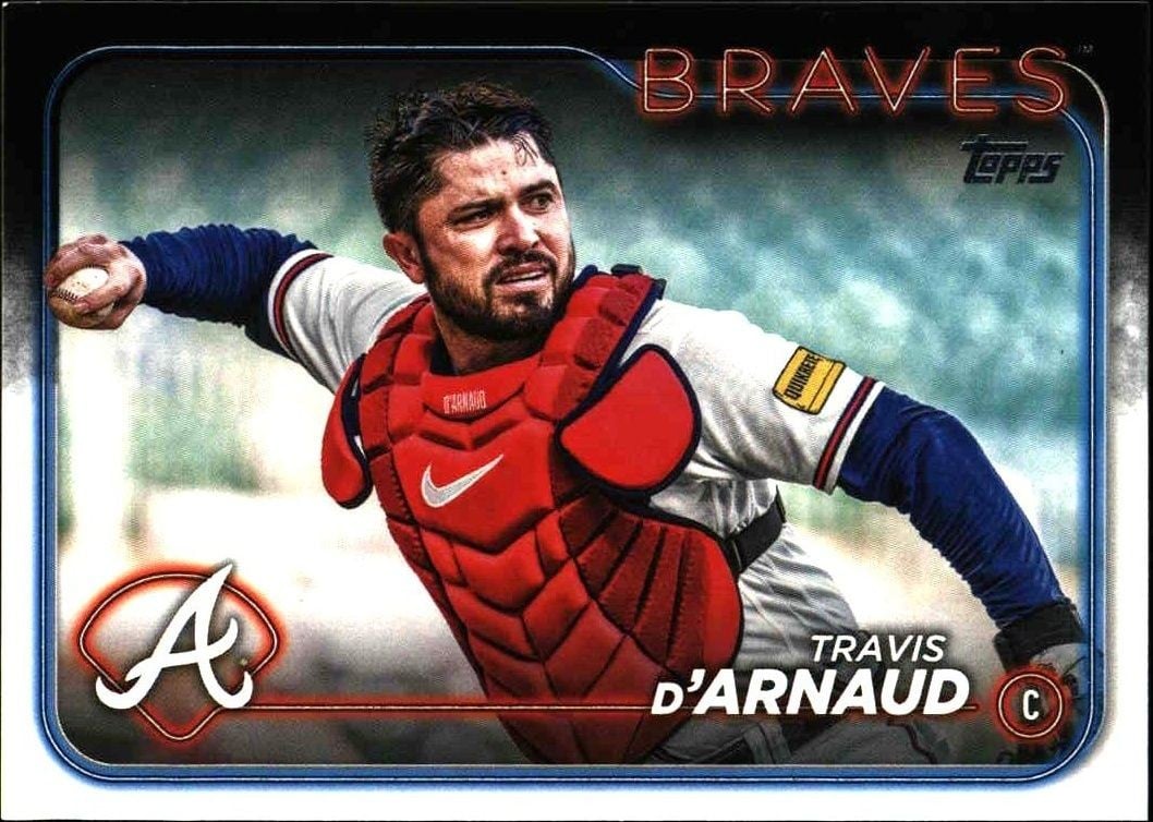 2024 Topps Series 2 Travis d'Arnaud #686 trading card