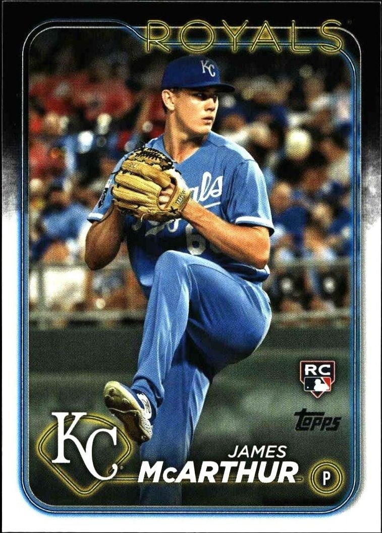 James McArthur 2024 Topps Series 2 James McArthur #434 baseball trading card front