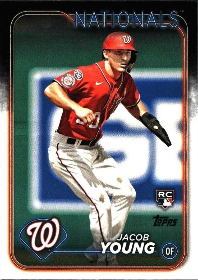 Jacob Young 2024 Topps Series 2 Jacob Young #397 baseball trading card front