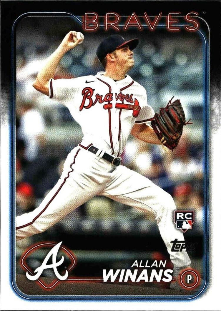 Allan Winans 2024 Topps Series 2 Allan Winans #494 baseball trading card front