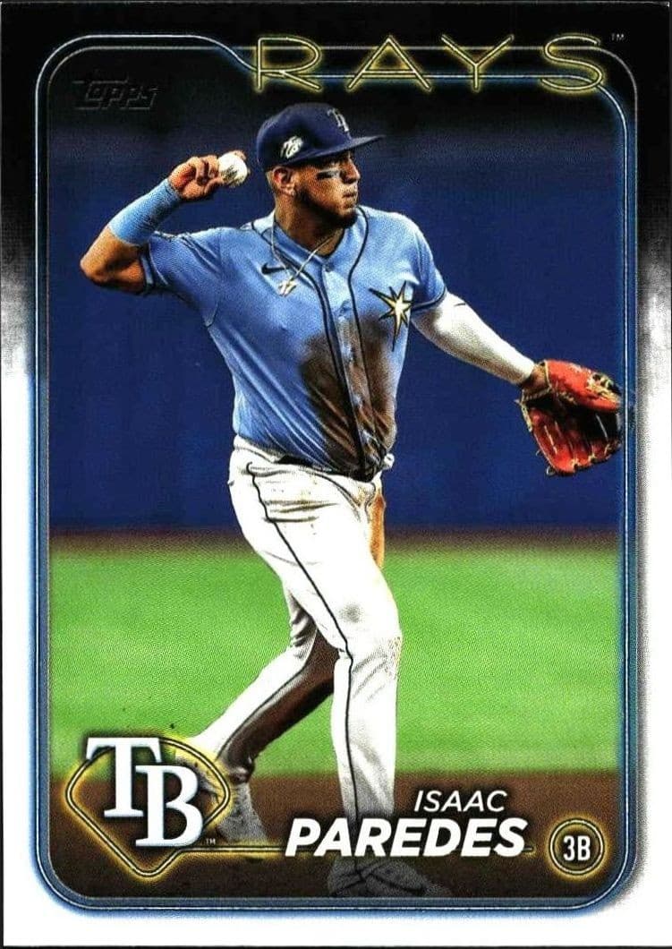 2024 Topps Series 2 Isaac Paredes #392 trading card