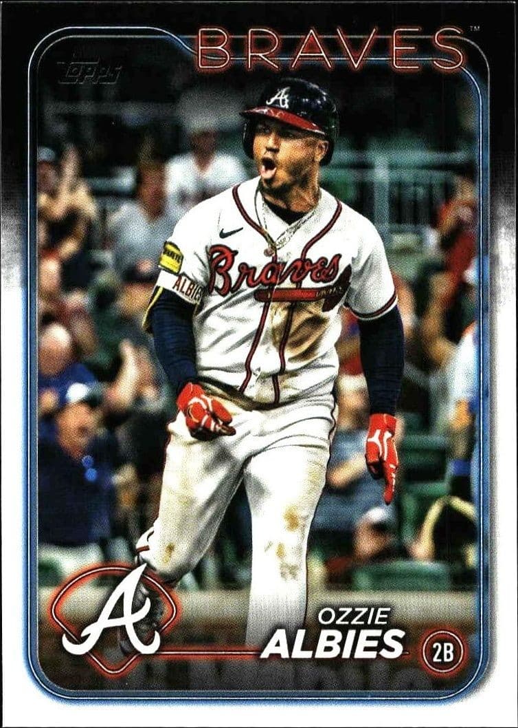 2024 Topps Series 2 Ozzie Albies #544 trading card