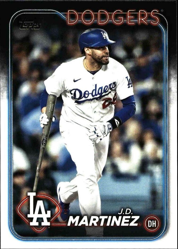 2024 Topps Series 2 J.D. Martinez #492 trading card