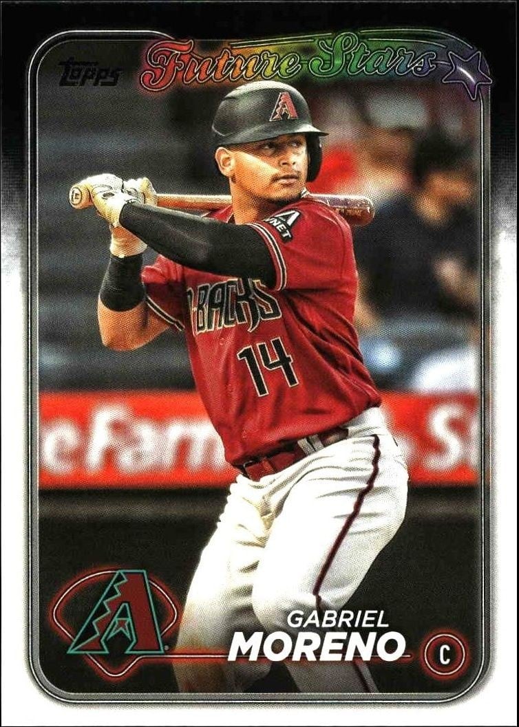 Gabriel Moreno 2024 Topps Gabriel Moreno #268 baseball trading card front