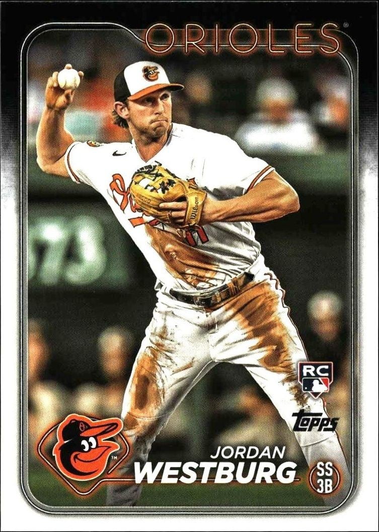 2024 Topps Series 1 Jordan Westburg #66 trading card