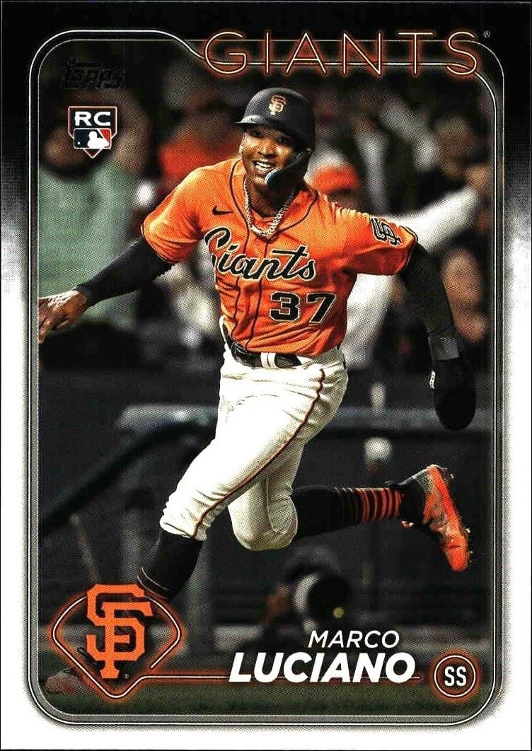 2024 Topps Series 1 Marco Luciano #232 trading card
