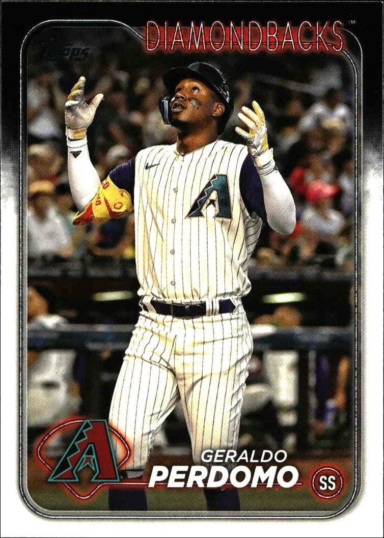 2024 Topps Series 1 Geraldo Perdomo #41 trading card