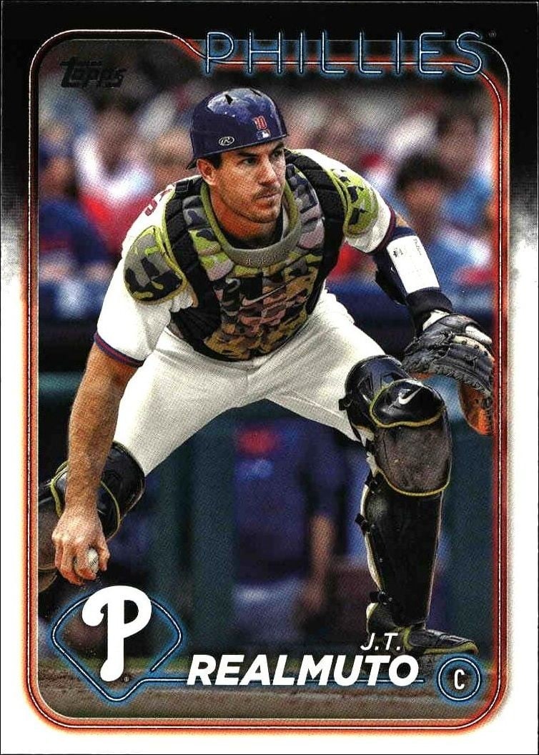 2024 Topps Series 1 J.T. Realmuto #194 trading card