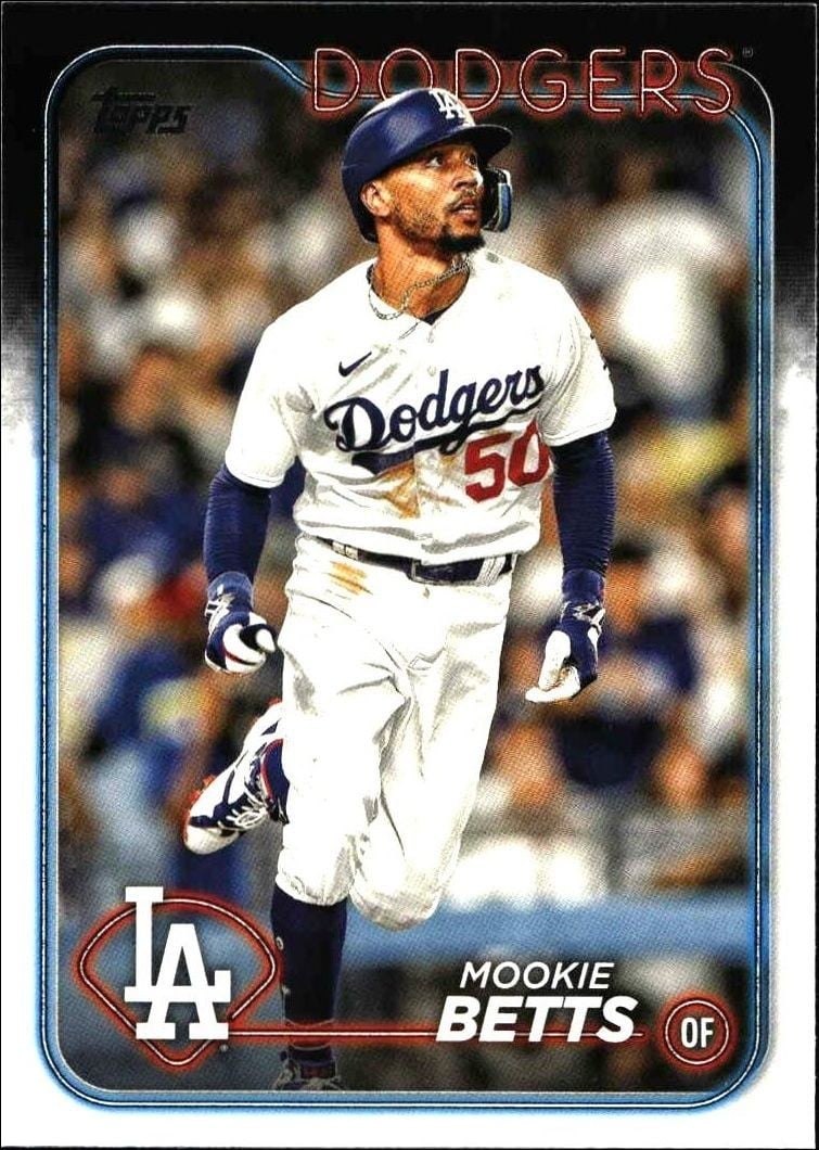 2024 Topps Series 1 Mookie Betts #250 trading card