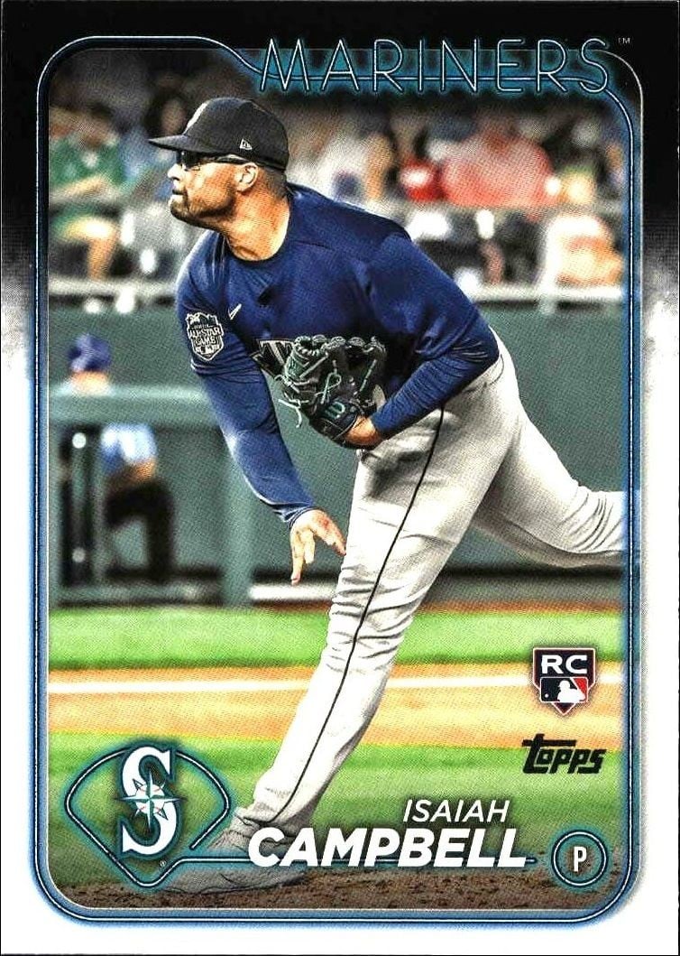 Isaiah Campbell 2024 Topps Isaiah Campbell #58 baseball trading card front