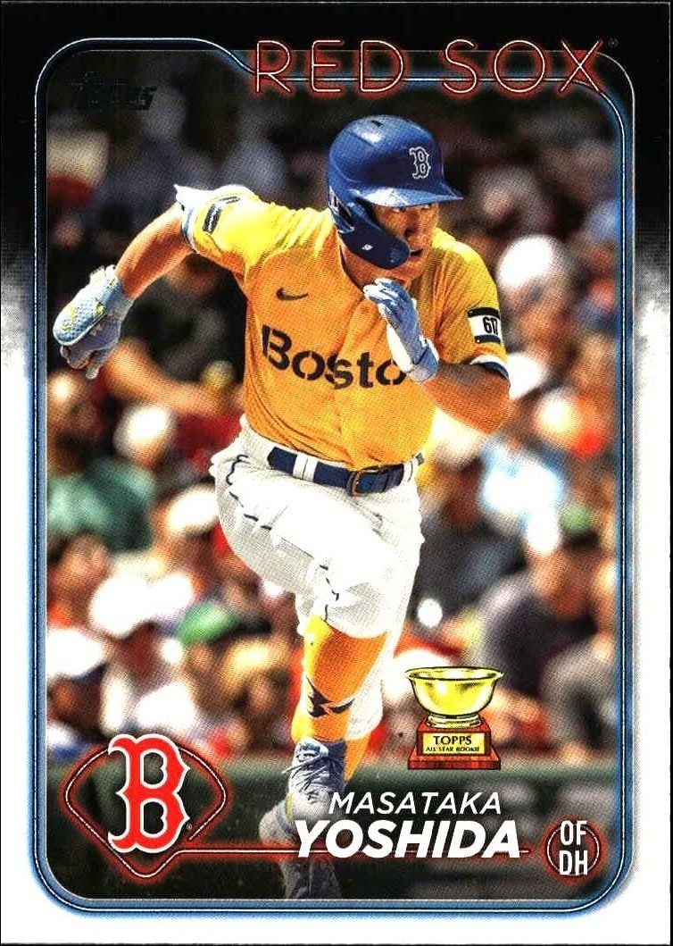 Masataka Yoshida 2024 Topps Masataka Yoshida #228 baseball trading card front