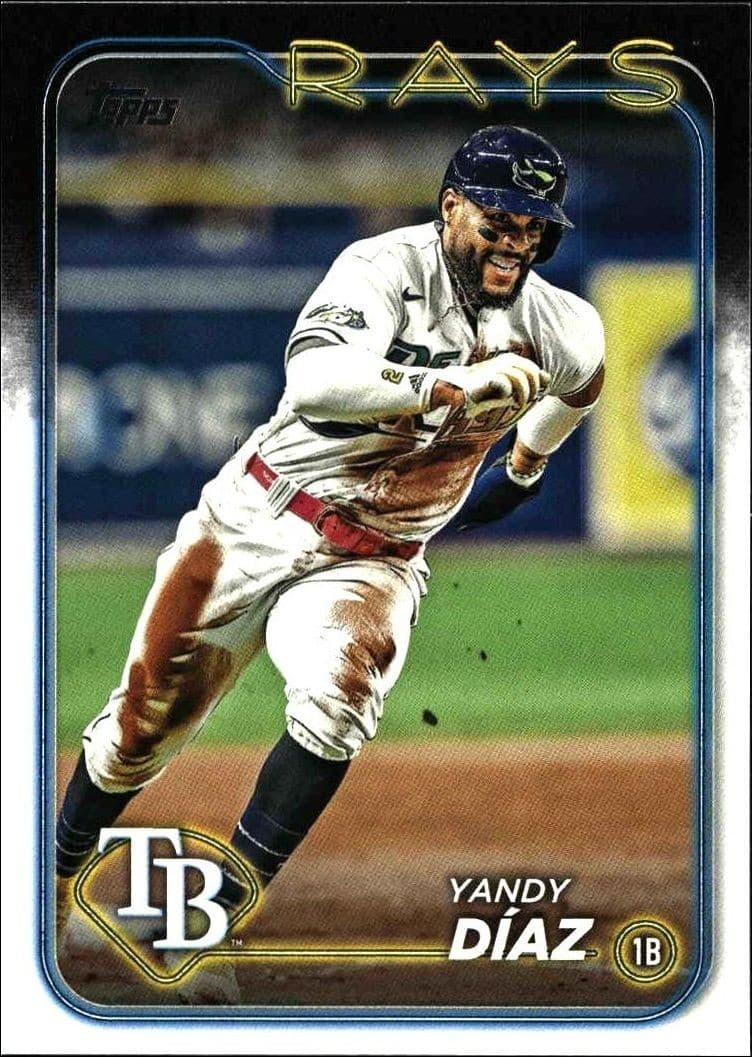 2024 Topps Series 1 Yandy Díaz #52 trading card