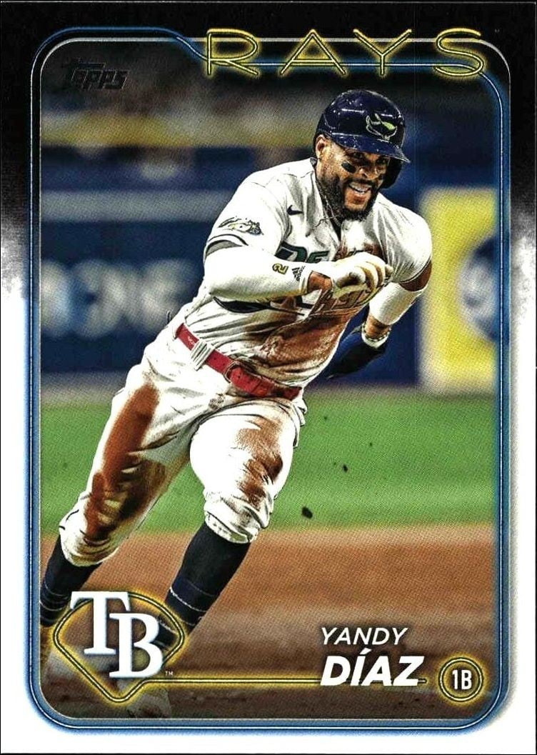 2024 Topps Series 1 Yandy Díaz #52 trading card