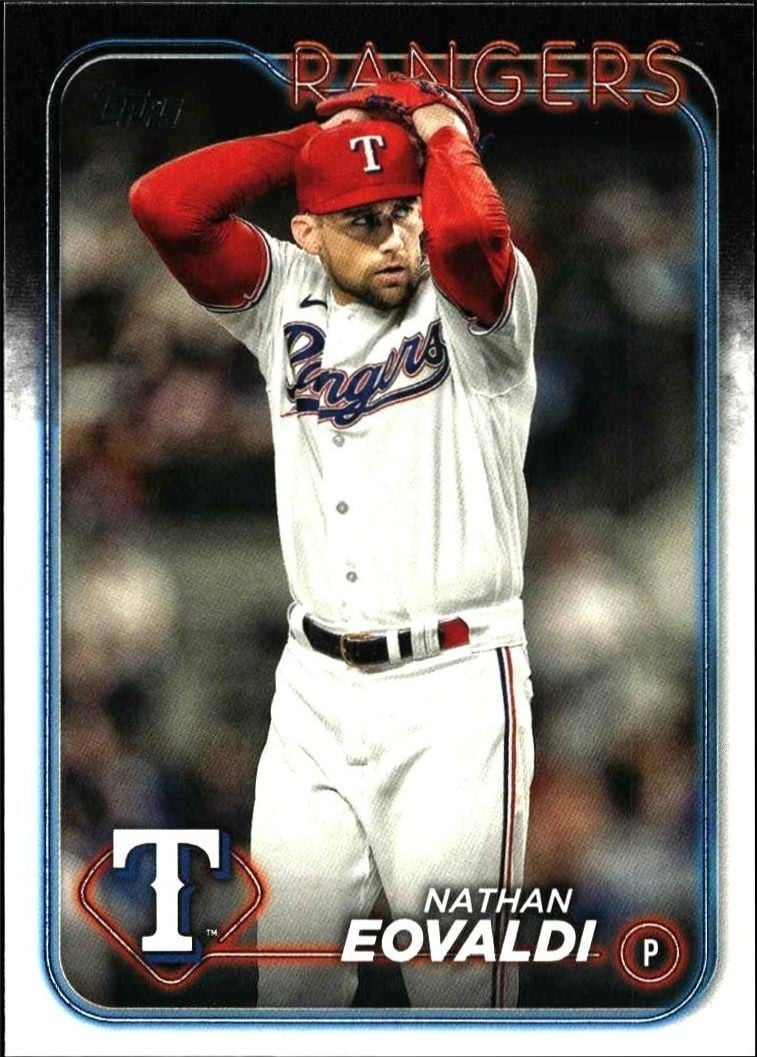 Nathan Eovaldi 2024 Topps Nathan Eovaldi #258 baseball trading card front