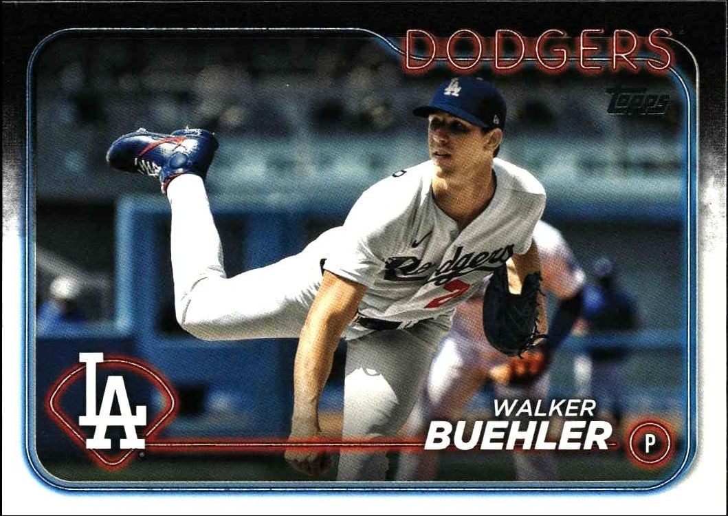 2024 Topps Series 1 Walker Buehler #196 trading card