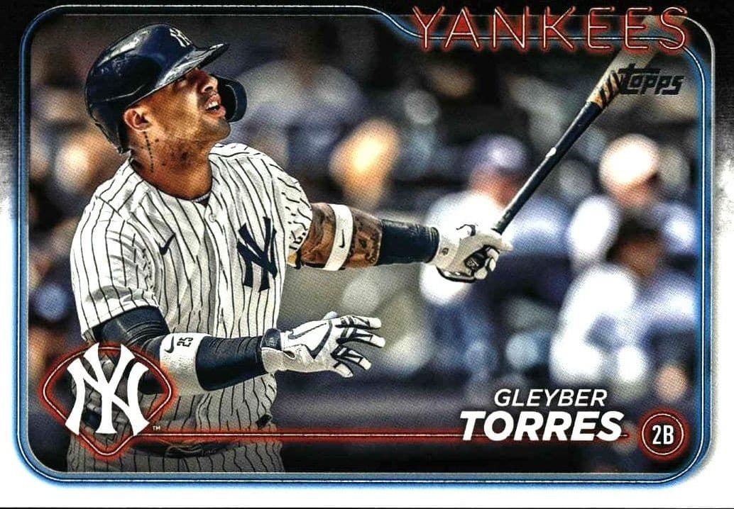 2024 Topps Series 1 Gleyber Torres #210 trading card