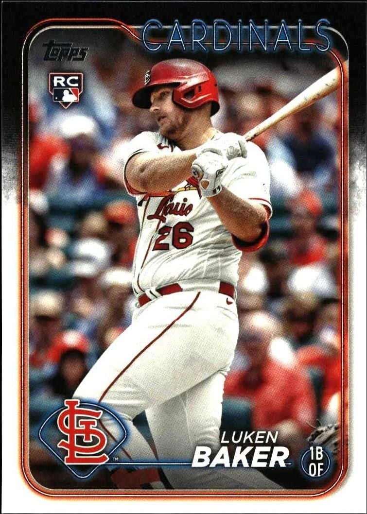 Luken Baker 2024 Topps Luken Baker #207 baseball trading card front