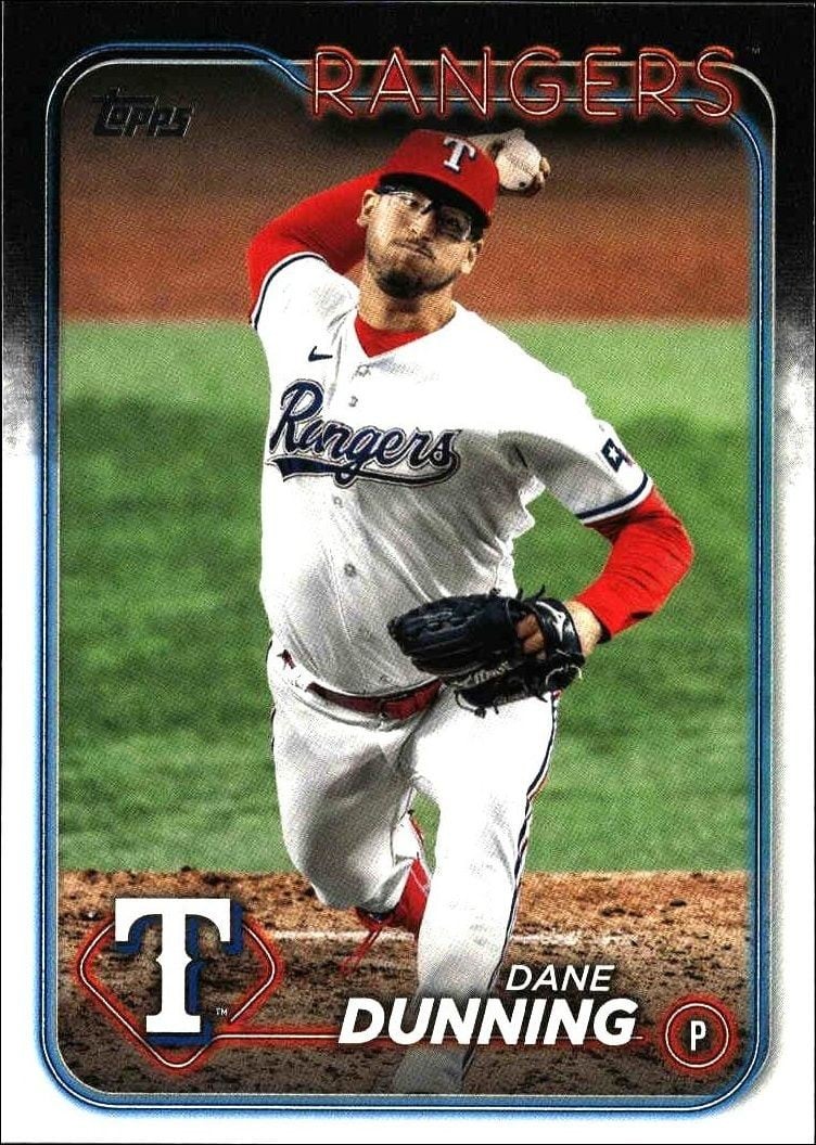 Dane Dunning 2024 Topps Dane Dunning #348 baseball trading card front