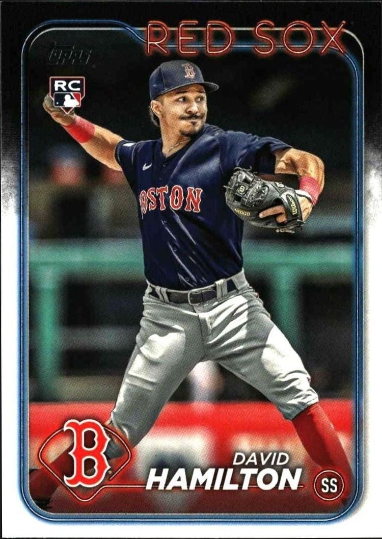 David Hamilton 2024 Topps David Hamilton #202 baseball trading card front