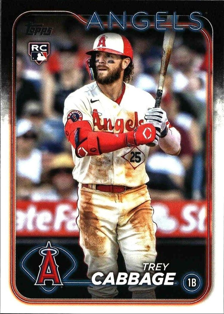 Trey Cabbage 2024 Topps Trey Cabbage #321 baseball trading card front