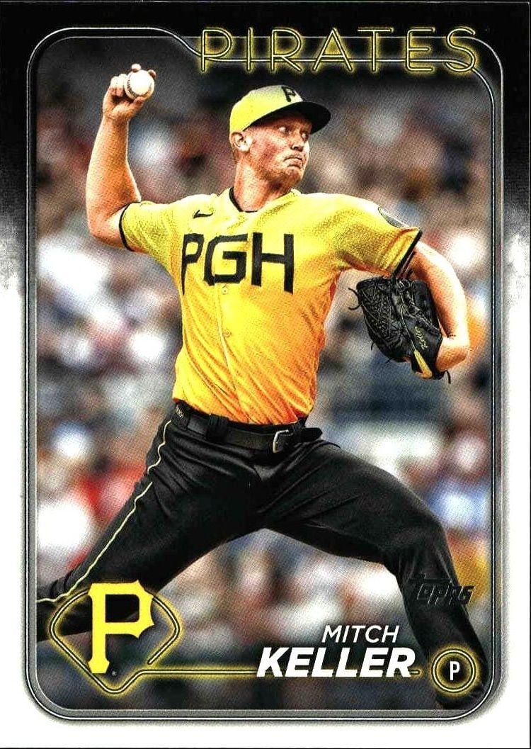 Mitch Keller 2024 Topps Mitch Keller #230 baseball trading card front