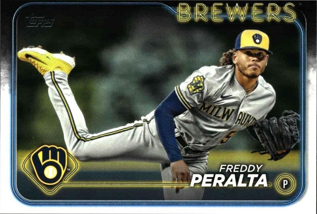 2024 Topps Series 1 Freddy Peralta #26 trading card