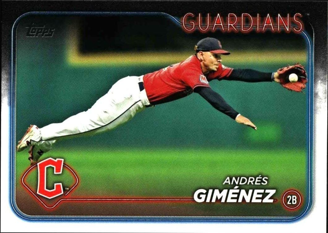 2024 Topps Series 1 Andrés Giménez #289 trading card
