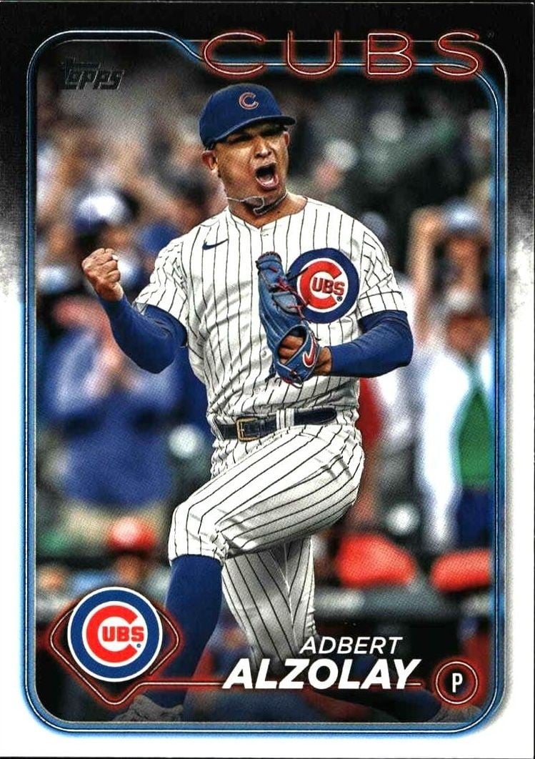2024 Topps Series 1 Adbert Alzolay #129 trading card