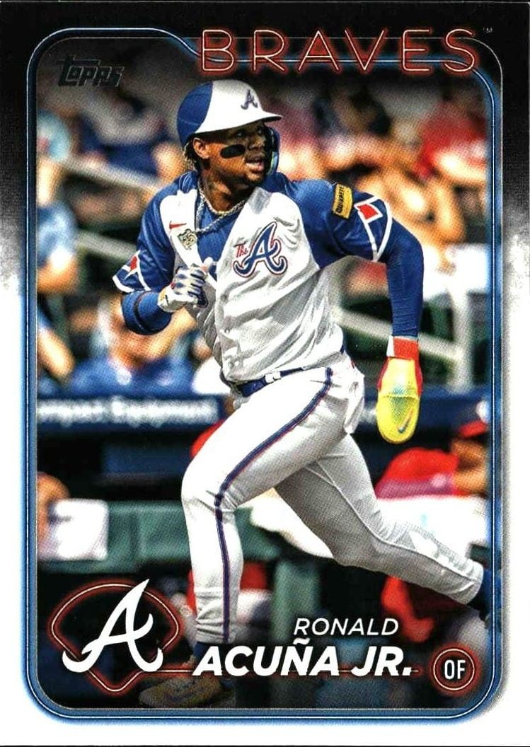 2024 Topps Series 1 Ronald Acuña Jr. #1 trading card