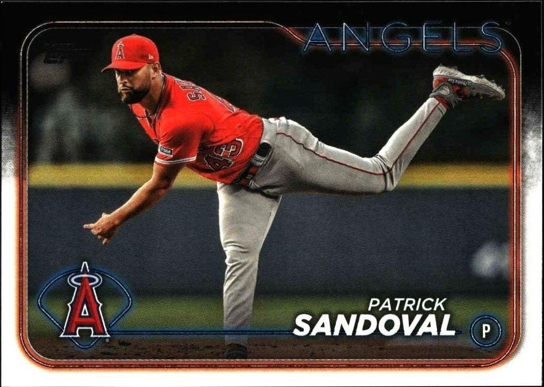 Patrick Sandoval 2024 Topps Series 2 Patrick Sandoval #388 baseball trading card front