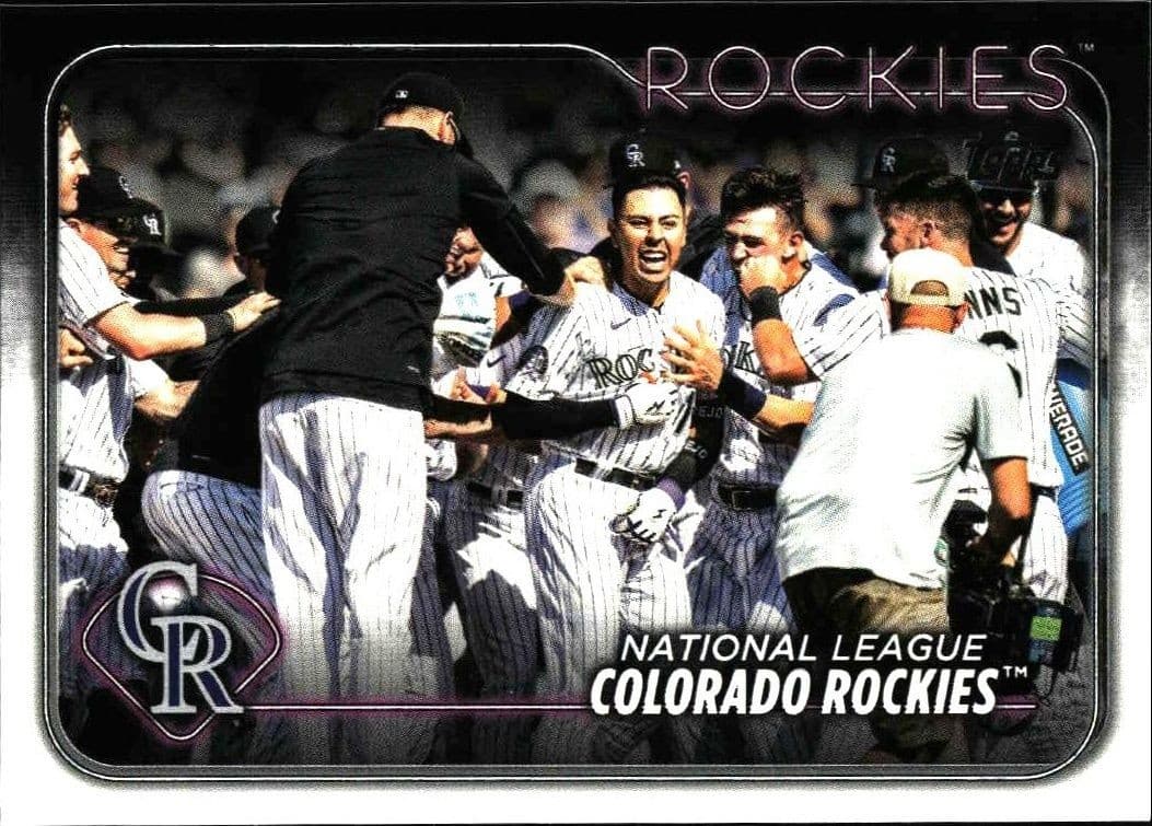 2024 Topps Series 2 Colorado Rockies #526 trading card