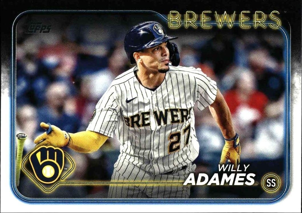 Willy Adames 2024 Topps Willy Adames #33 baseball trading card front