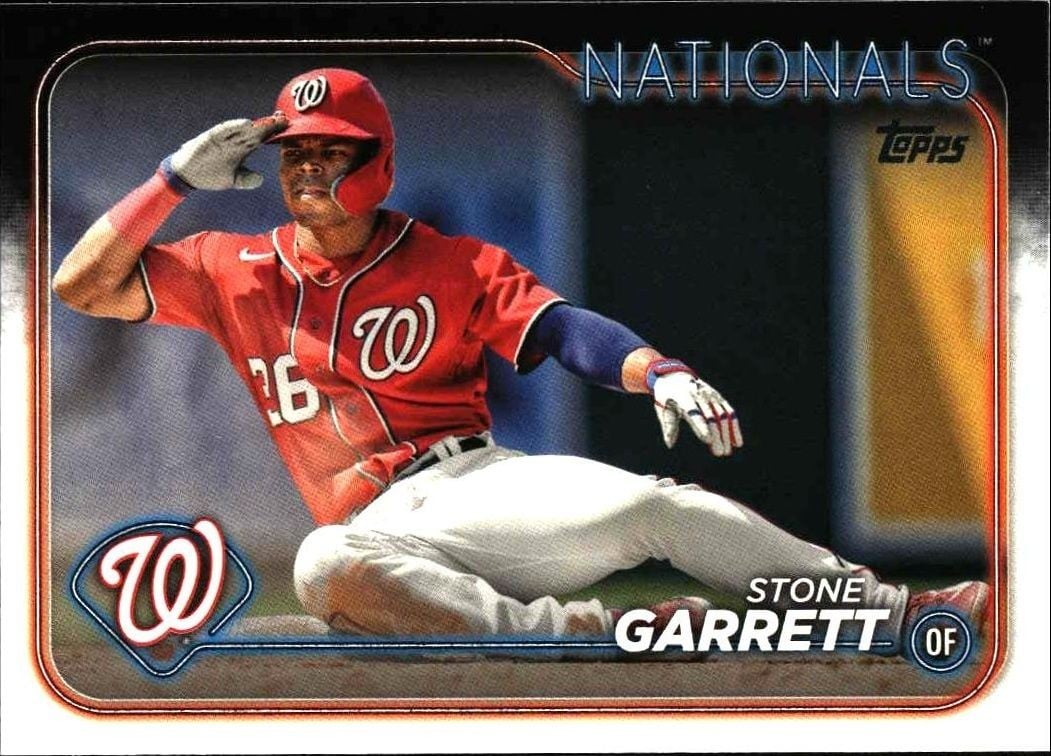 Stone Garrett 2024 Topps Stone Garrett #68 baseball trading card front