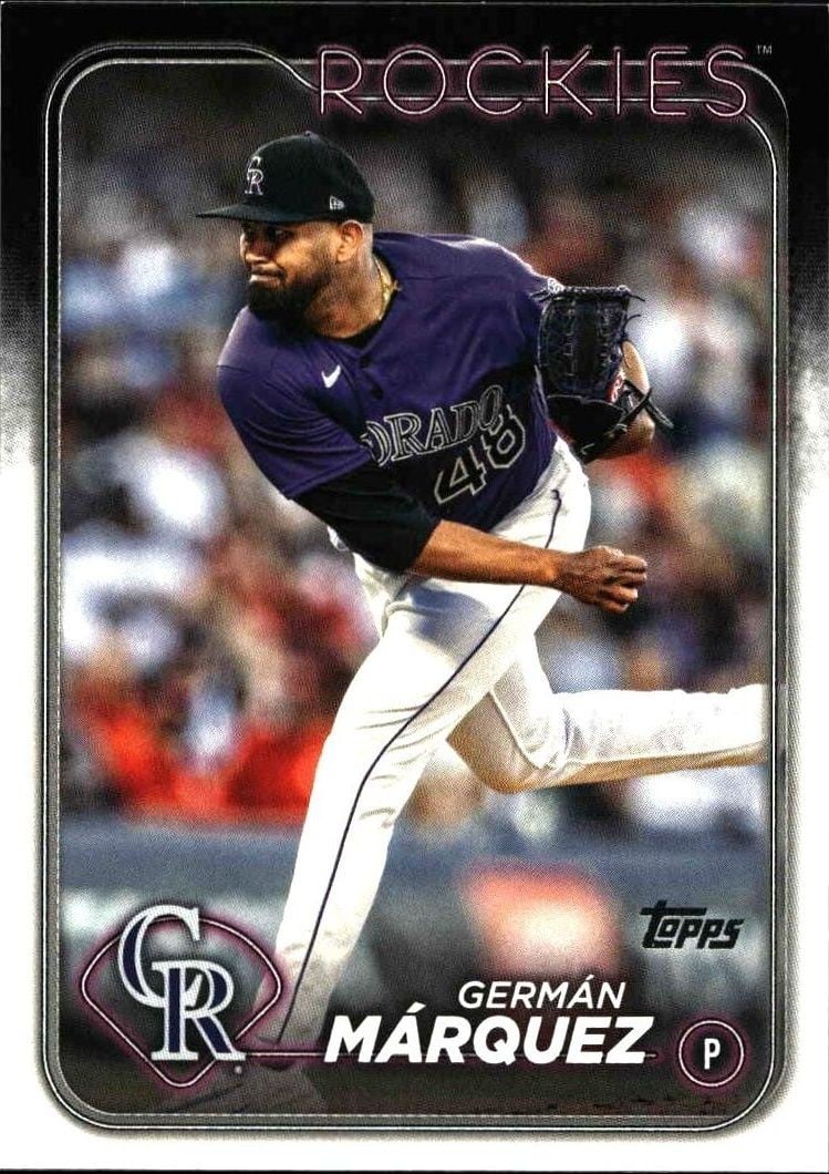 2024 Topps Series 2 Germán Márquez #618 trading card