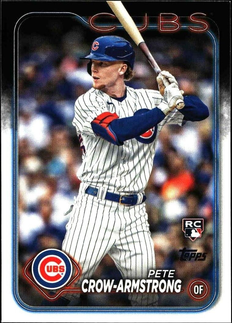 Pete Crow-Armstrong 2024 Topps Series 2 Pete Crow-Armstrong #407 baseball trading card front