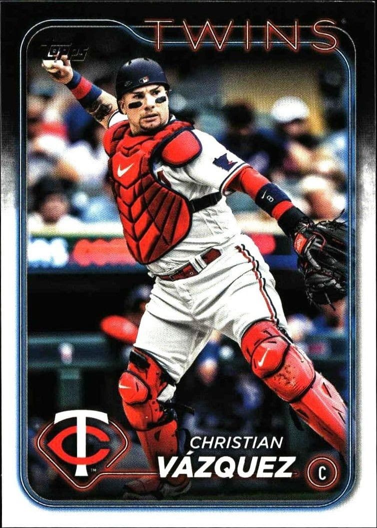 2024 Topps Series 2 Christian Vazquez #654 trading card