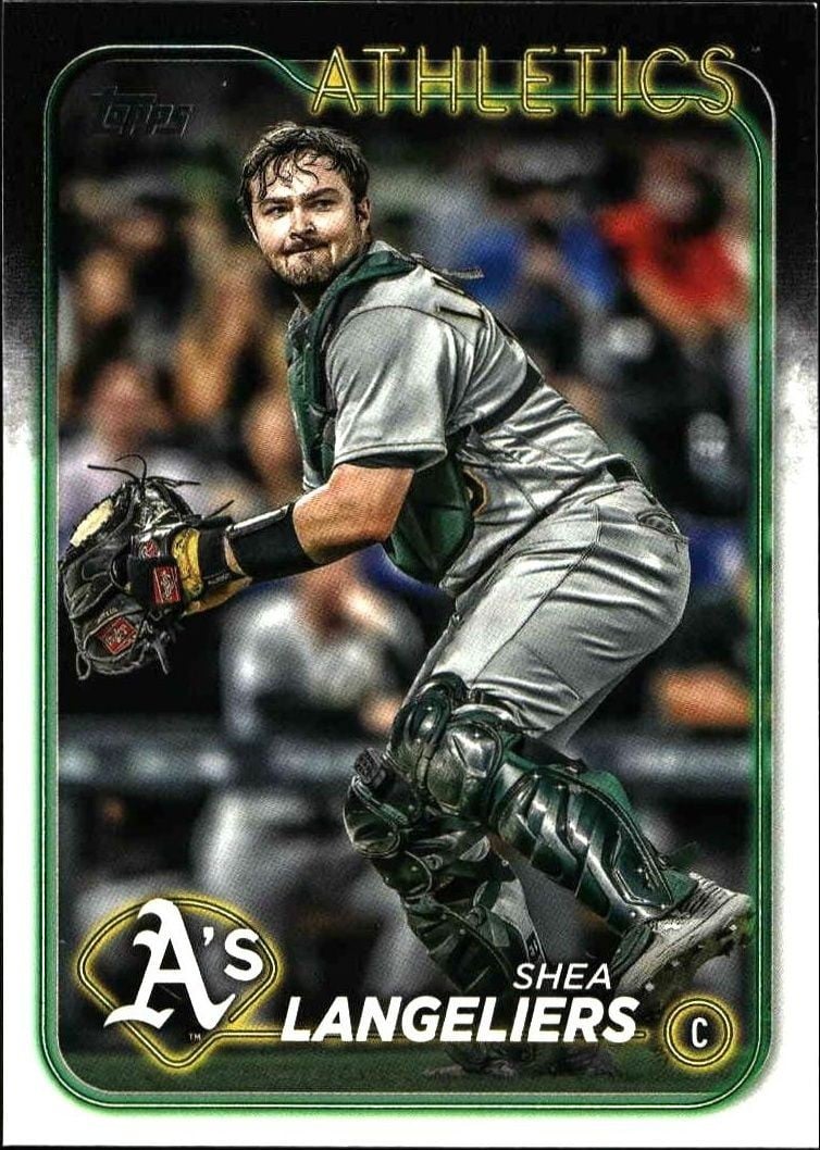 Shea Langeliers 2024 Topps Shea Langeliers #278 baseball trading card front