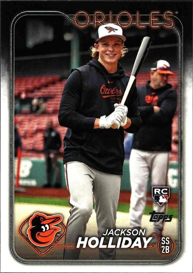 Jackson Holliday 2024 Topps Complete Sets Jackson Holliday #697 baseball trading card front