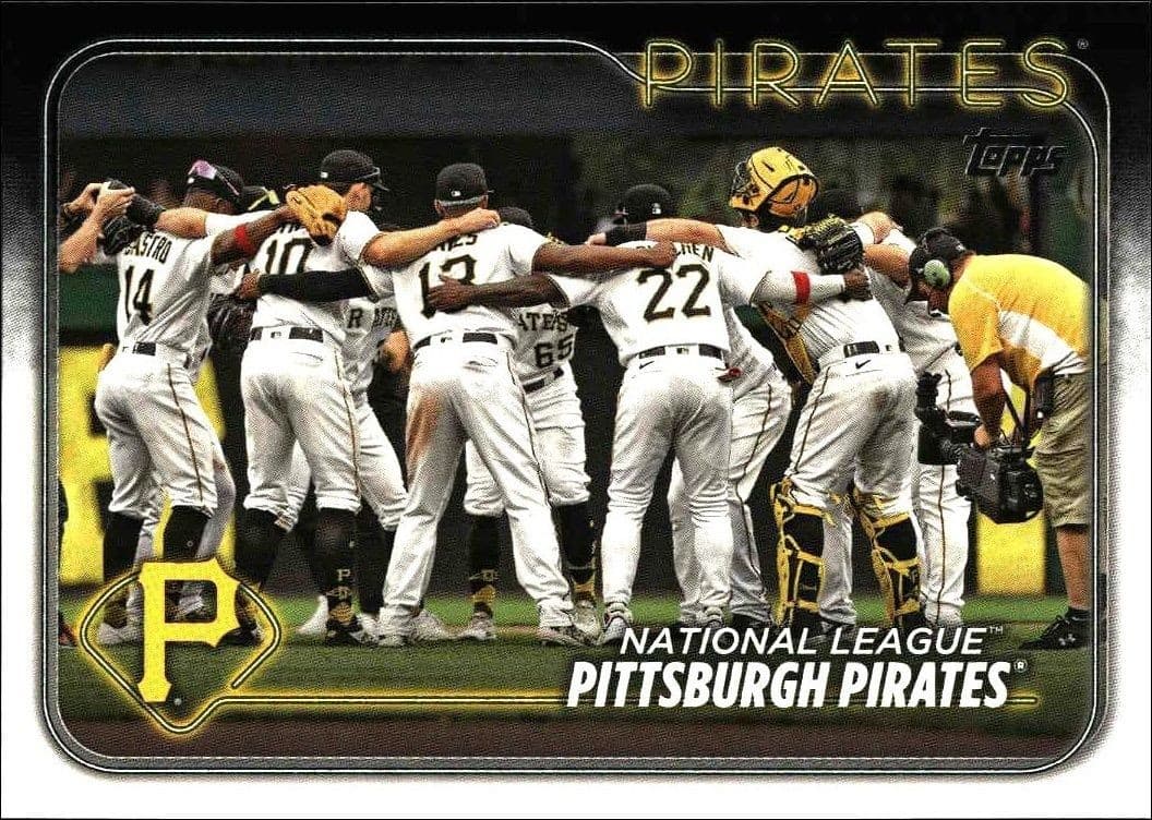 2024 Topps Series 2 Pittsburgh Pirates #696 trading card