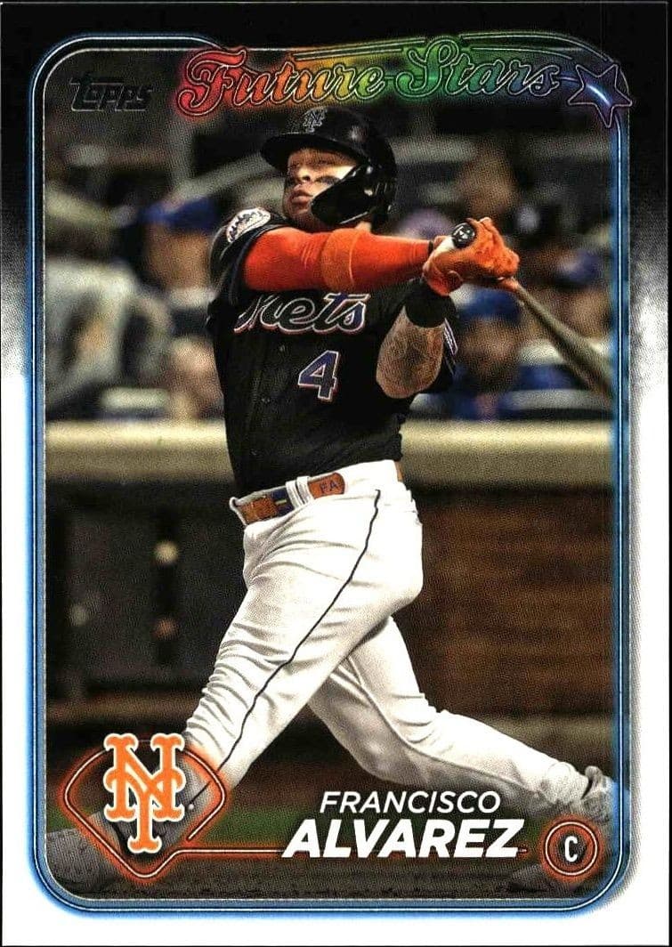 2024 Topps Series 2 Francisco Alvarez #383 trading card