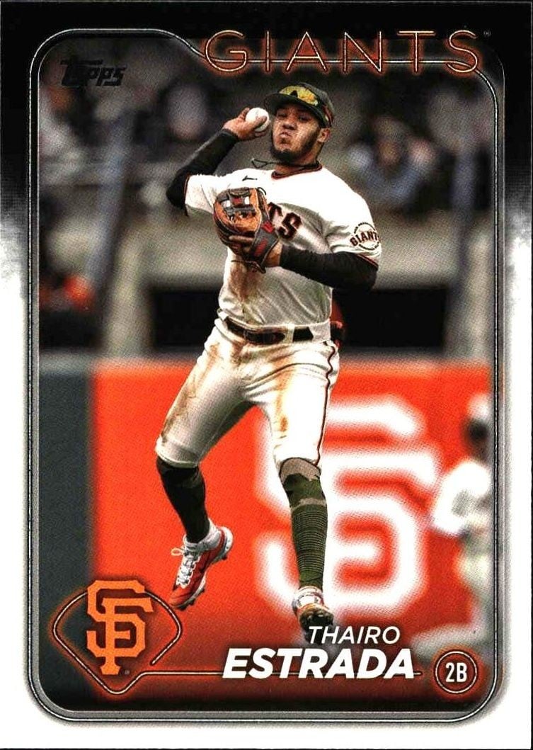 Thairo Estrada 2024 Topps Thairo Estrada #290 baseball trading card front