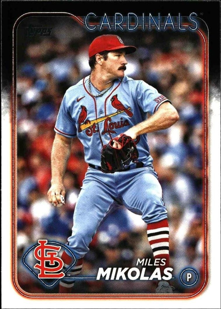2024 Topps Series 1 Miles Mikolas #287 trading card