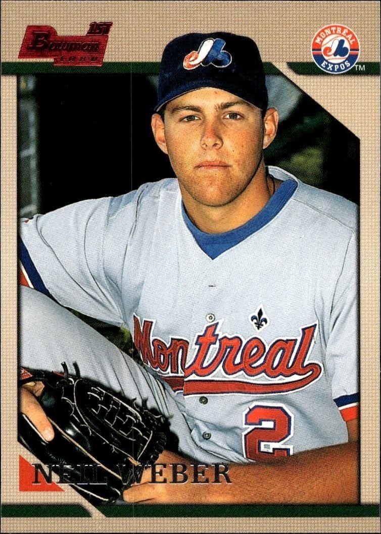 Neil Weber 1996 Bowman Neil Weber #231 baseball trading card front