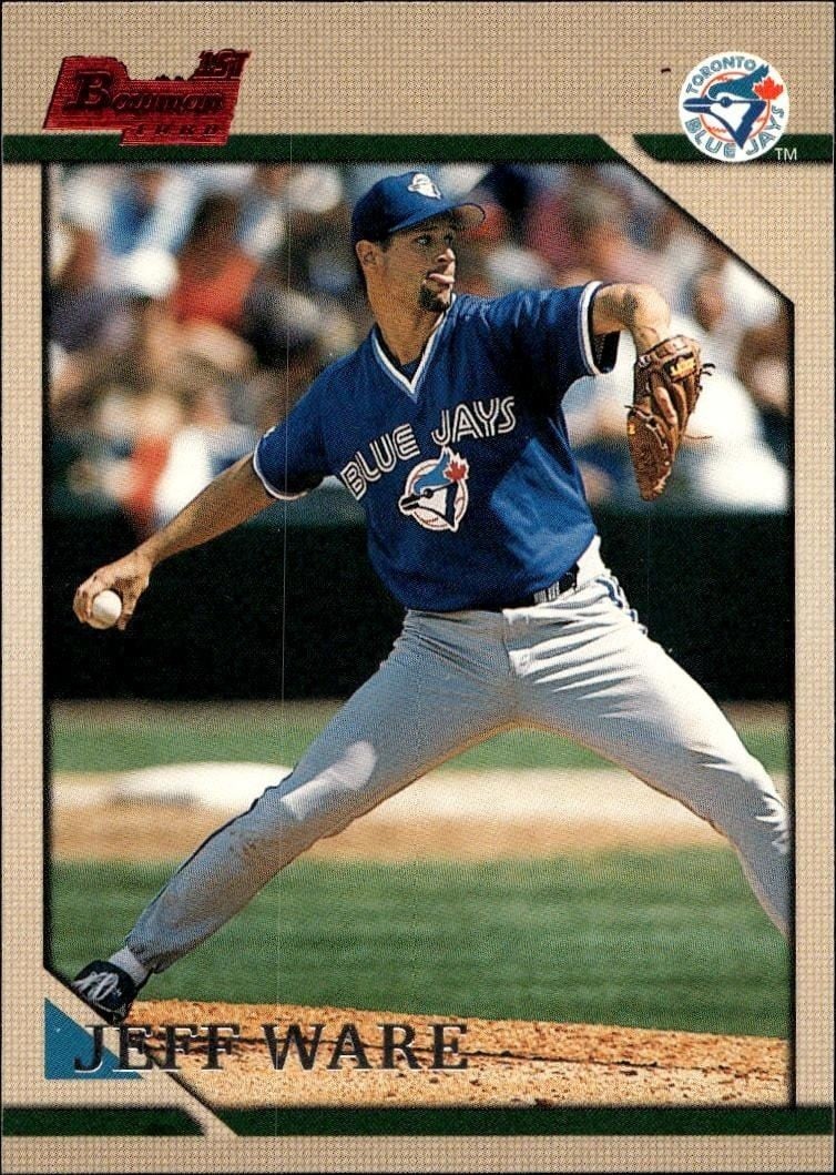 Jeff Ware 1996 Bowman Jeff Ware #232 baseball trading card front