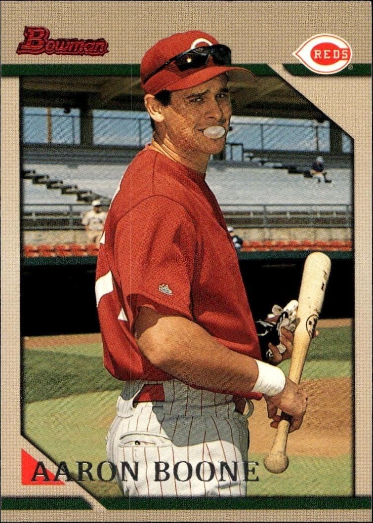 Aaron Boone 1996 Bowman Aaron Boone #235 baseball trading card front