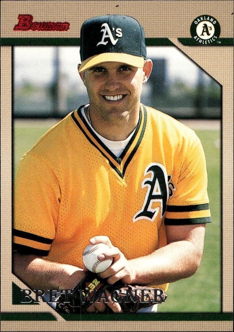 Bret Wagner 1996 Bowman Bret Wagner #237 baseball trading card front